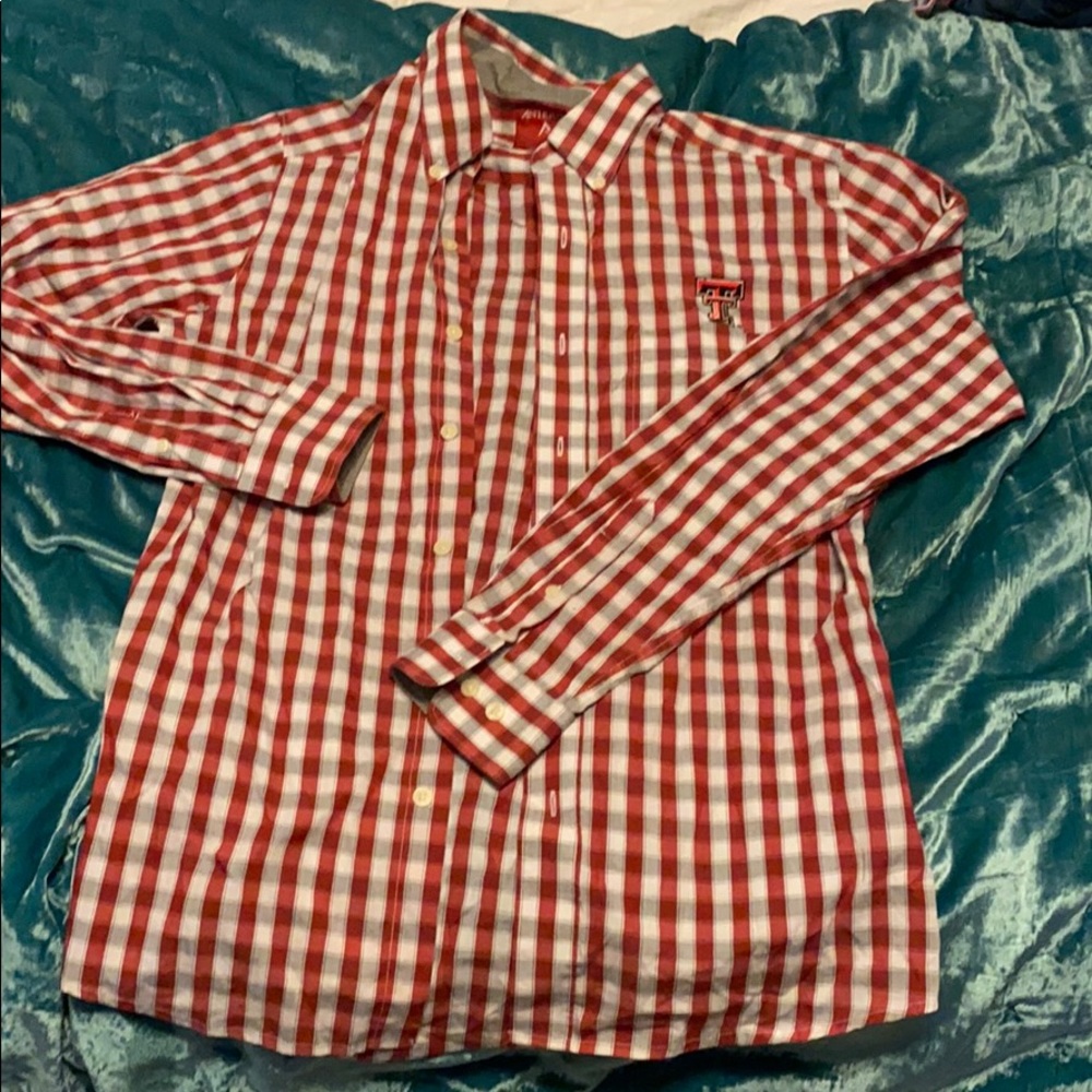 Men’s texas tech button down